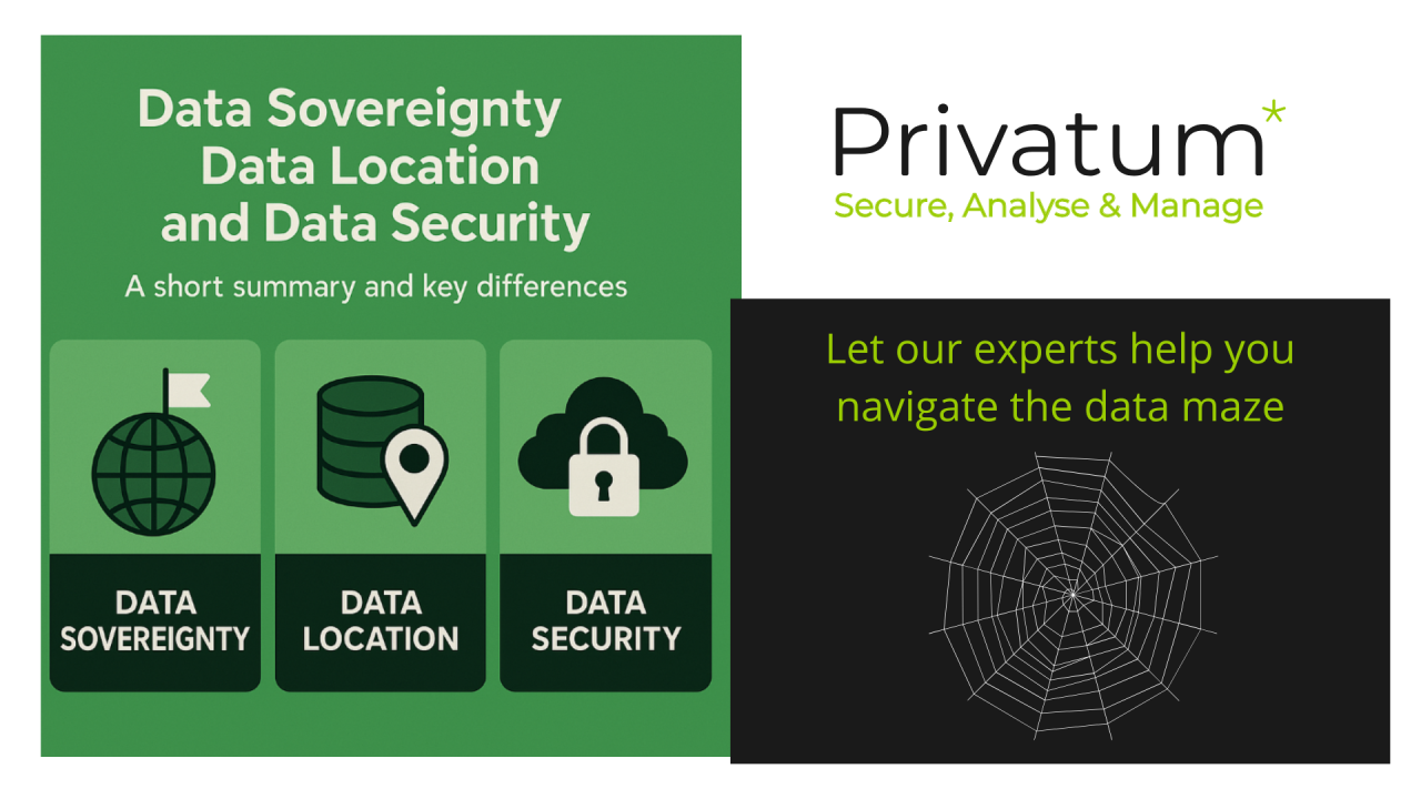 Data sovereignty, Data security and Data location