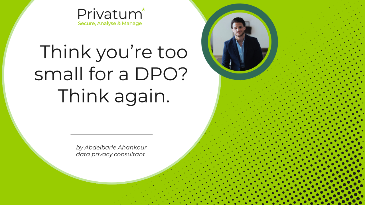 Think you’re too small for a DPO? Think again.