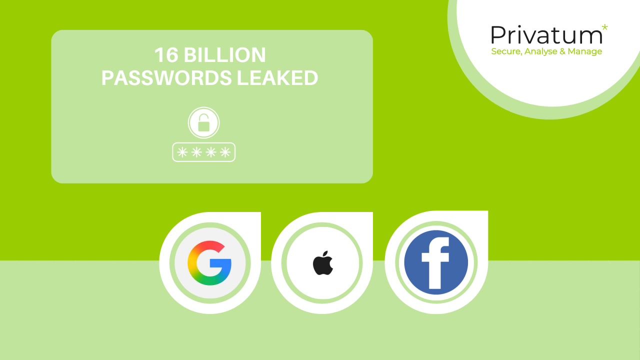 16 billion passwords leaked